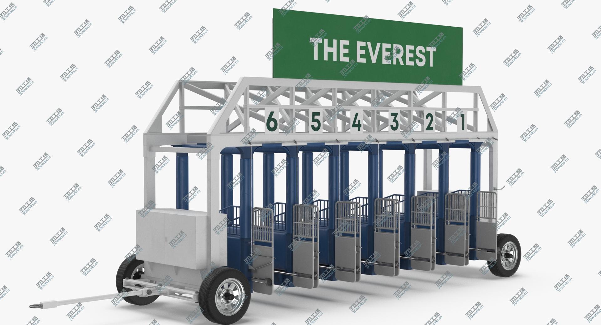 images/goods_img/2021040162/Horse Racing Starting Gates The Everest 6 Slots 3D model/3.jpg